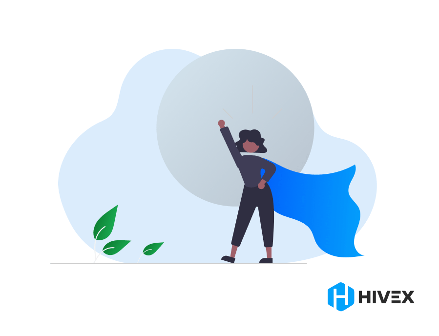 Software engineer displaying leadership qualities, depicted as a heroic figure with a blue cape, representing leadership as a key soft skill in software engineering.