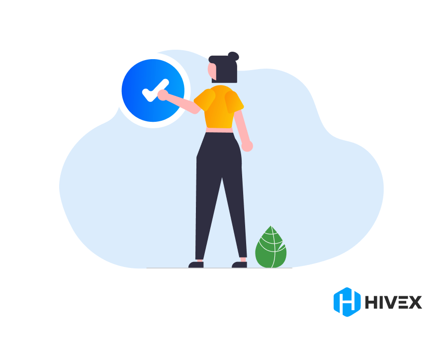 A digital illustration of a person interacting with a wrench icon within a blue circle, symbolizing the process of fine-tuning and quality assurance in engineering. The figure, dressed in casual attire, represents the proactive role QA engineers play in maintaining software quality. In the background, minimalistic design elements and the HiveX logo emphasize the technical context.