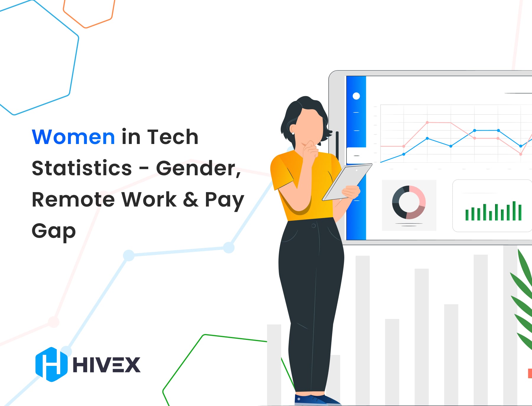 Women in Tech Statistics – Gender, Remote Work & Pay Gap